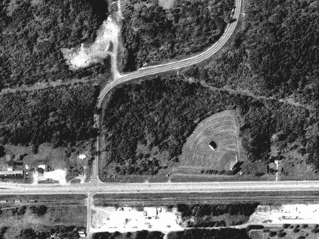 Tri-City Drive-In Theatre - Aerial - Photo From Terraserver